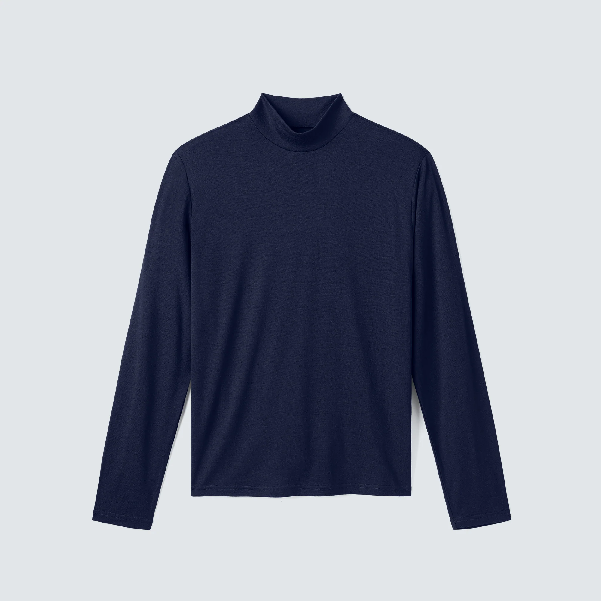 Men's Long Sleeve Merino Hi-Neck - Image 5