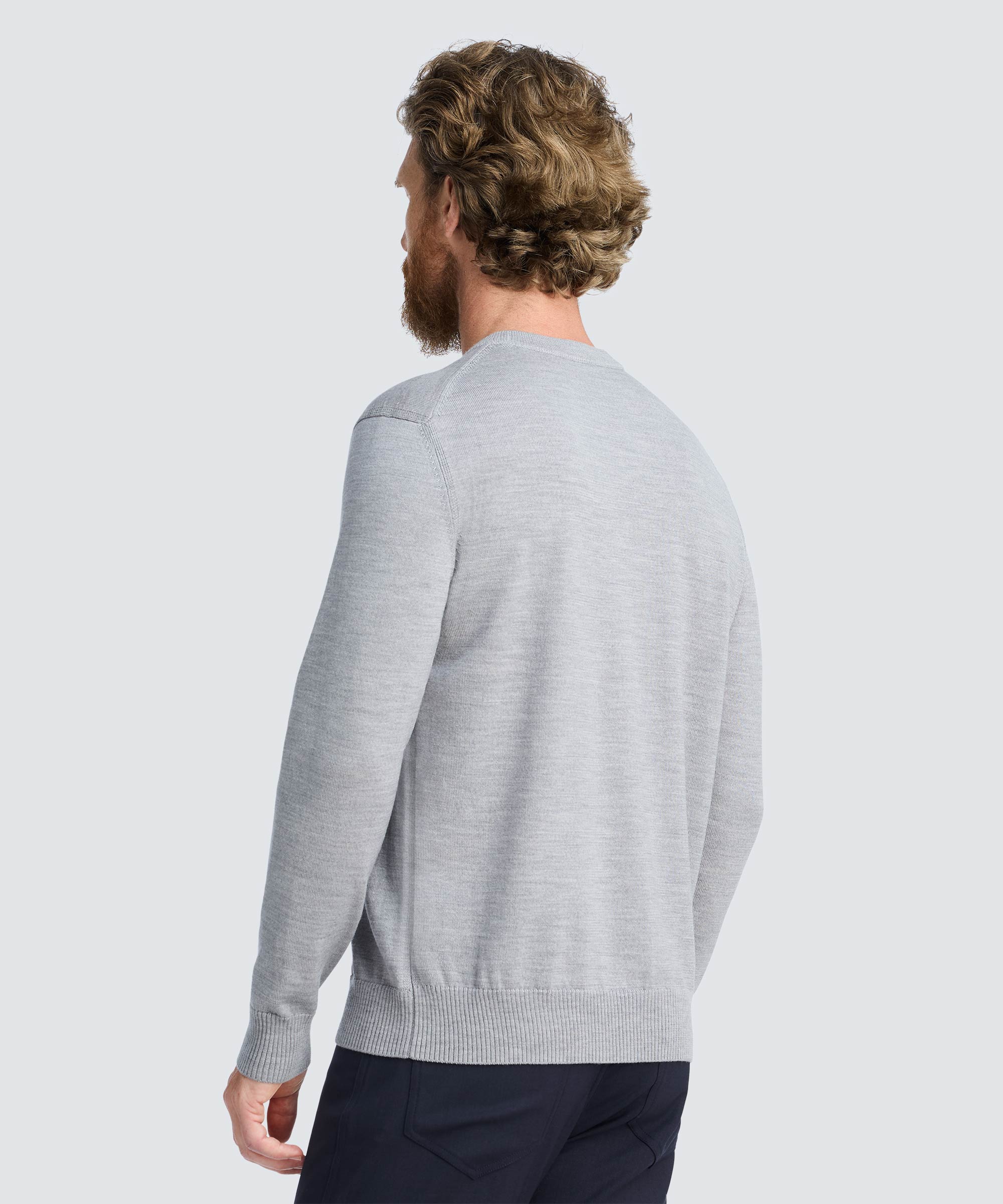 Men's Merino Crew Sweater - Image 16