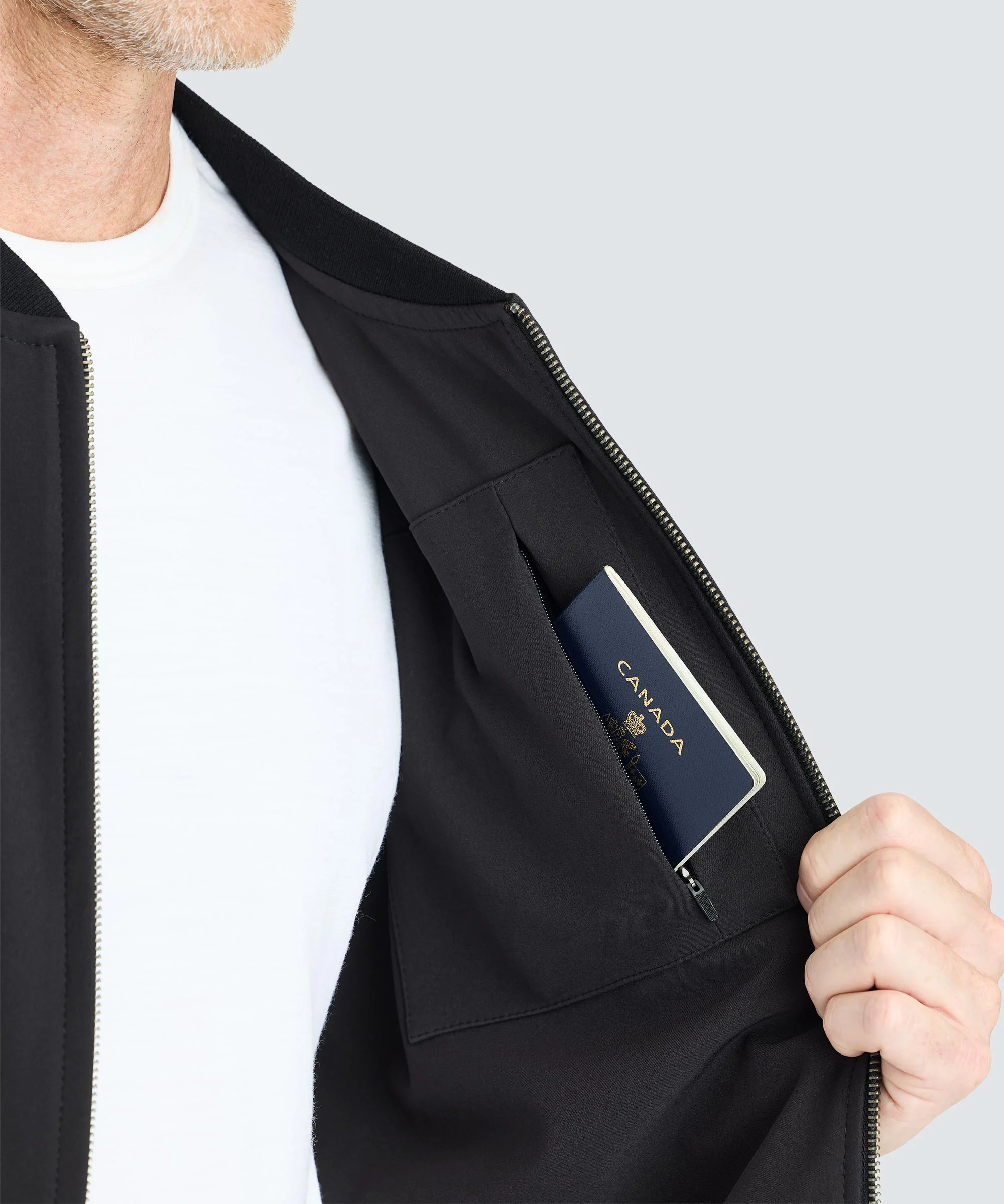 Men's Merino Transit Bomber - Image 6