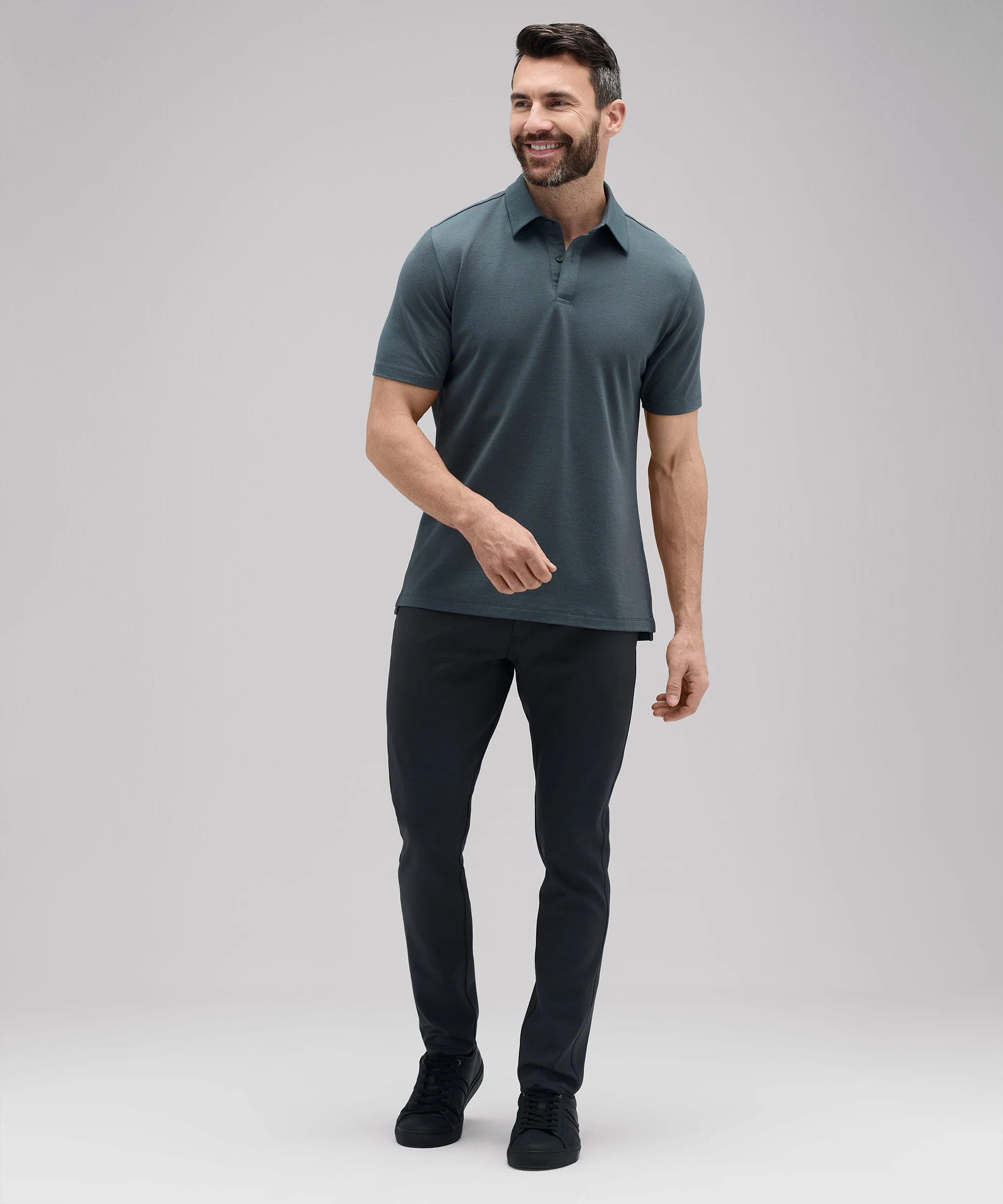 Men's Merino Polo - Image 9