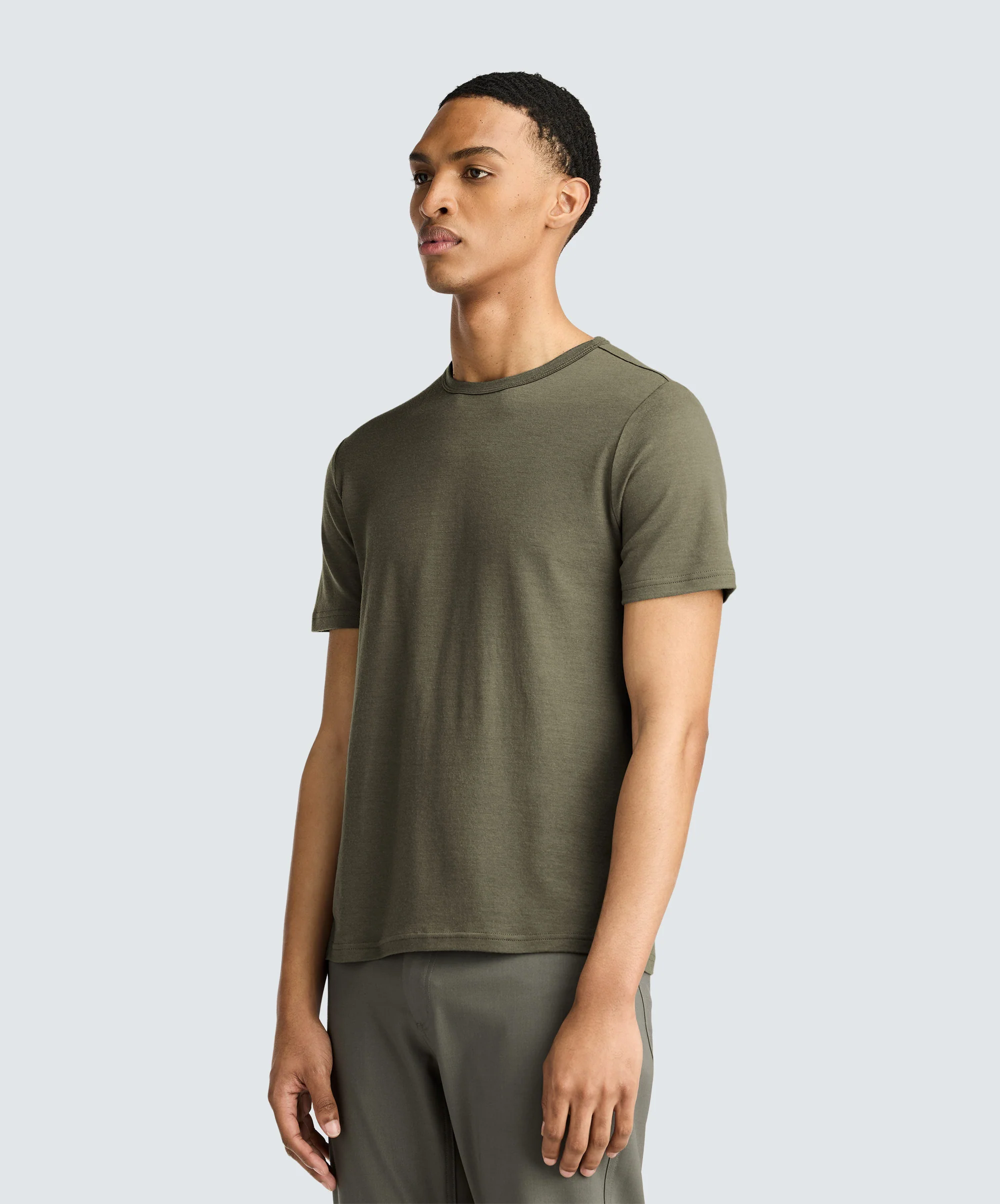 Men's Merino Crew Neck T-Shirt - Image 89