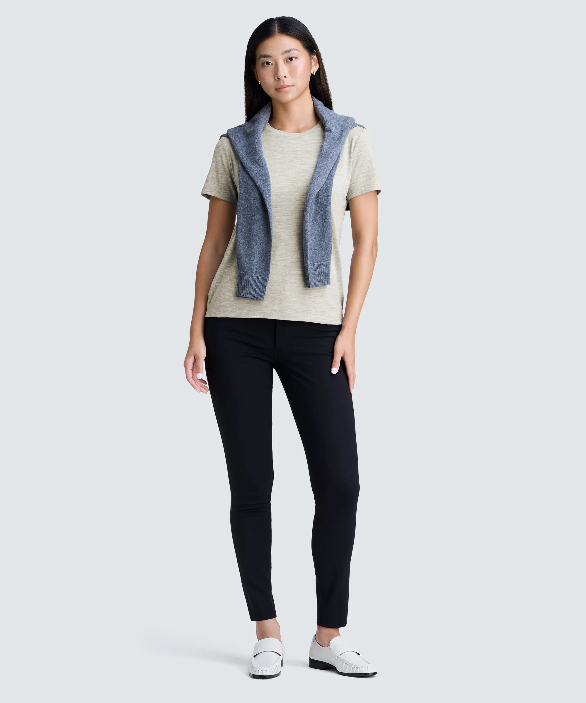 Women's Merino Crew Neck T-Shirt - Image 13