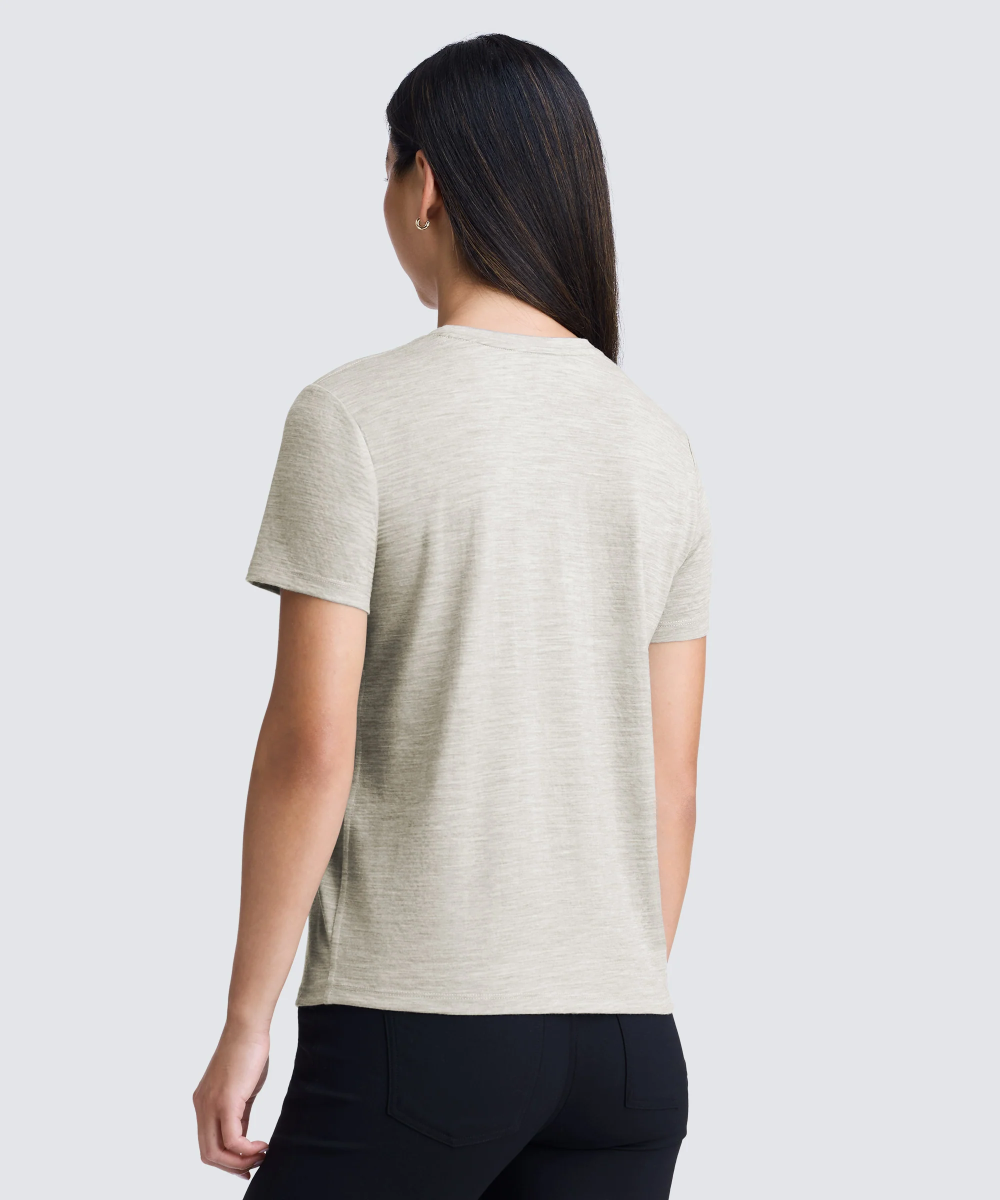 Women's Merino Crew Neck T-Shirt - Image 15