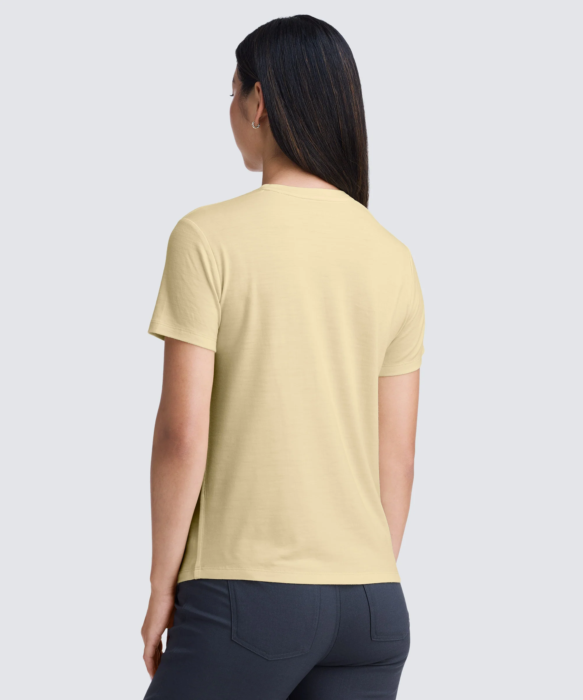 Women's Merino Crew Neck T-Shirt - Image 20