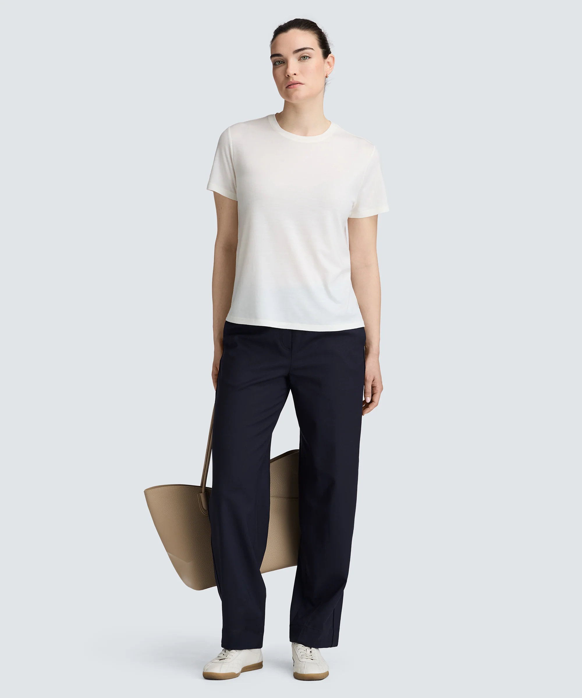 Women's Merino Crew Neck T-Shirt - Image 64
