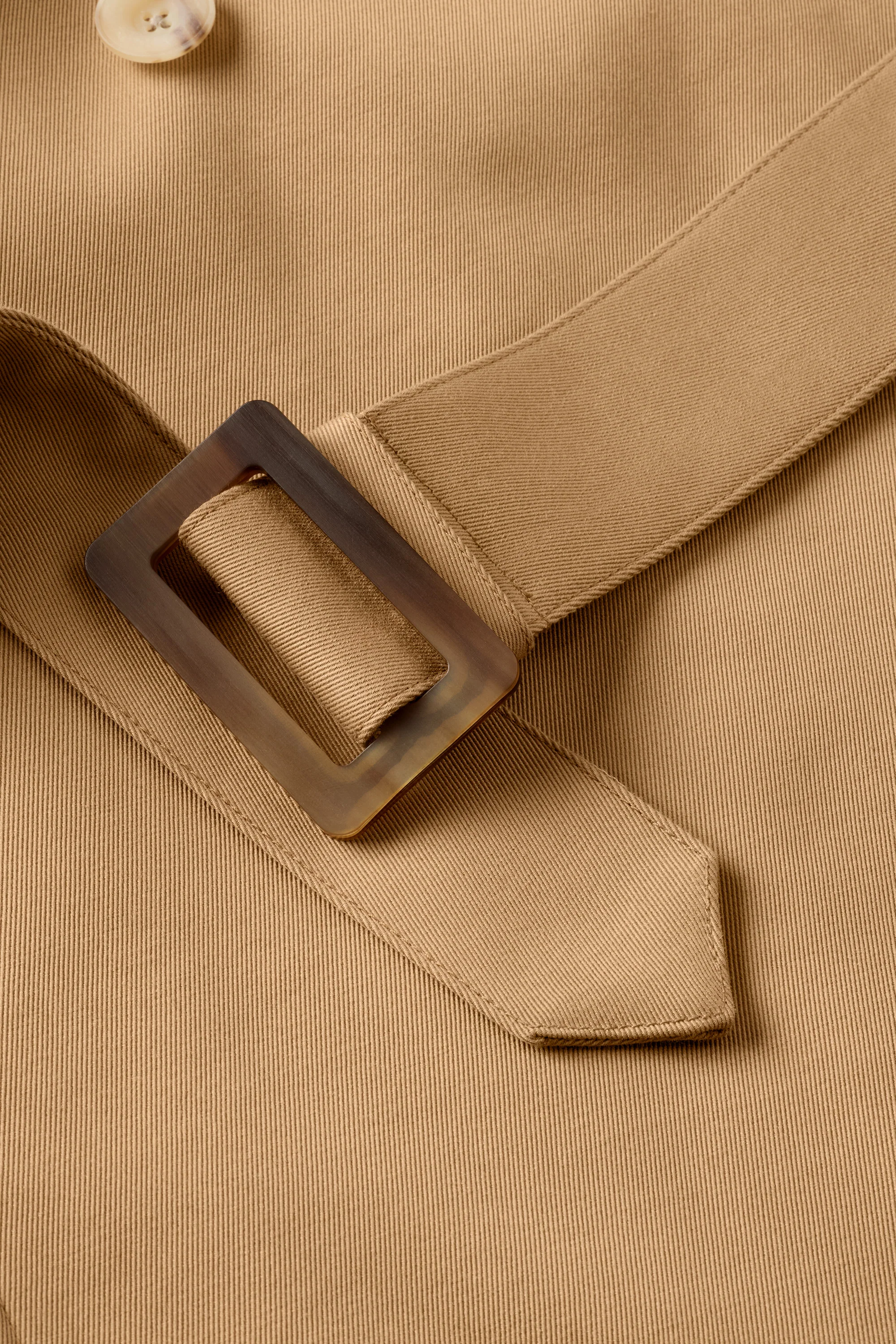 Women's Merino Short Trench Coat - Image 5
