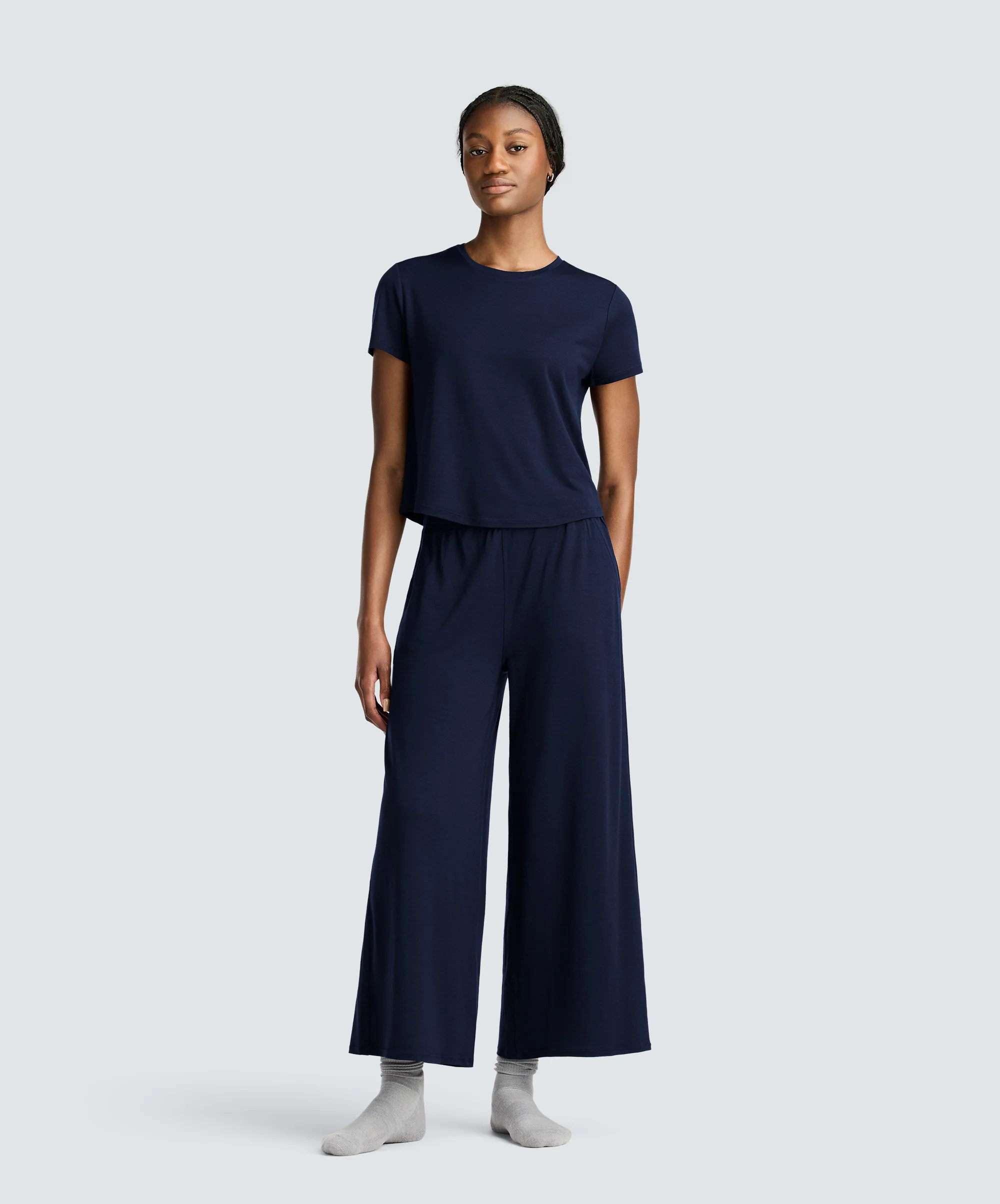 Women's Ultrafine Merino Sleep Top - Image 18
